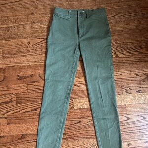 LOFT Olive Green Pants